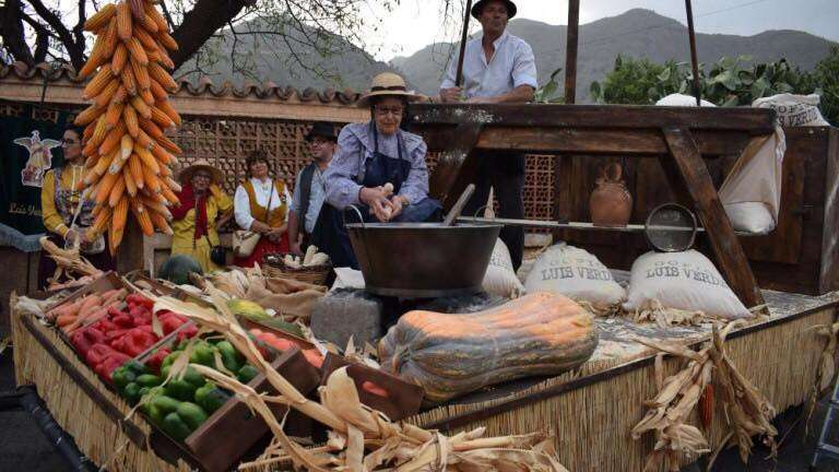 Carroza de Luis Verde que representará al municipio (Foto TA)
